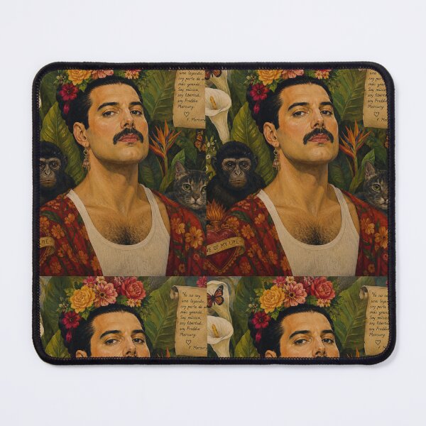 Item preview, Freddie Mercury Floral Soul – Shocampos Designs Exclusive designed and sold by SHOCAMPOS DESIGNS .