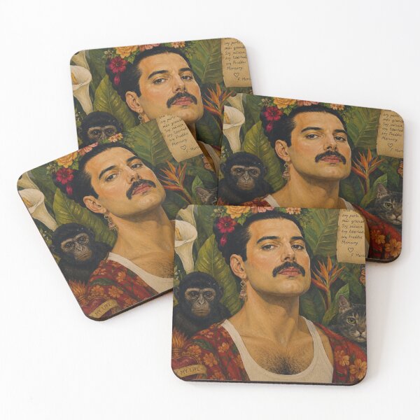 Artikelvorschau, Freddie Mercury Floral Soul – Exklusiv von Shocampos Designs entworfen und verkauft von SHOCAMPOS DESIGNS .