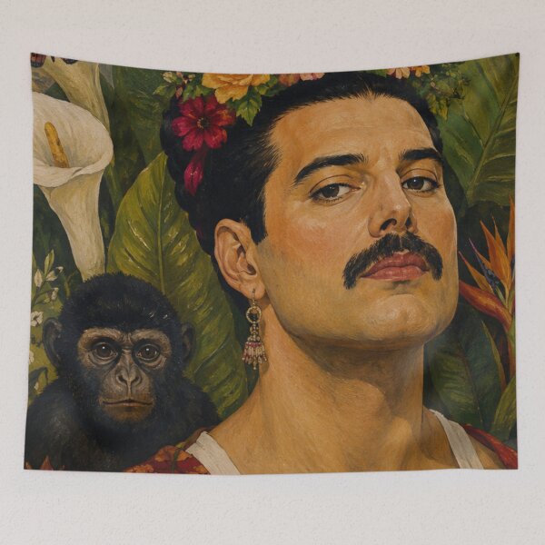 Item preview, Freddie Mercury Floral Soul – Shocampos Designs Exclusive designed and sold by SHOCAMPOS DESIGNS .