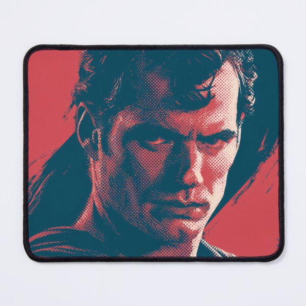 Item preview, Halftone Man of Justice designed and sold by AnimeArsenalPrints.