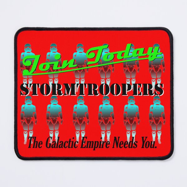 Item preview, Stormtroopers Recruitment Poster designed and sold by Dlt1981.