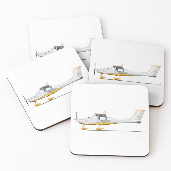 Item preview, Jabiru Aircraft J430 designed and sold by Grubby Fingers Aircraft Illustration.