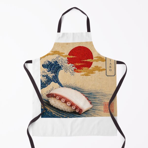 Item preview, Tako Octopus Nigiri — Ukiyo-e Japanese Sushi Art Tee designed and sold by nurusubetei.