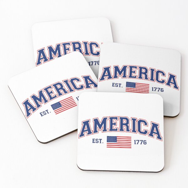 Item preview, America Est 1776 Vintage Varsity Style | Patriotic USA Flag Design designed and sold by mansourhamid.
