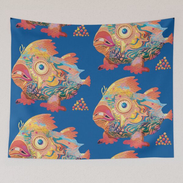 Item preview, Red Handfish Rarest Walking Fish of Tasmania designed and sold by Karin Taylor.