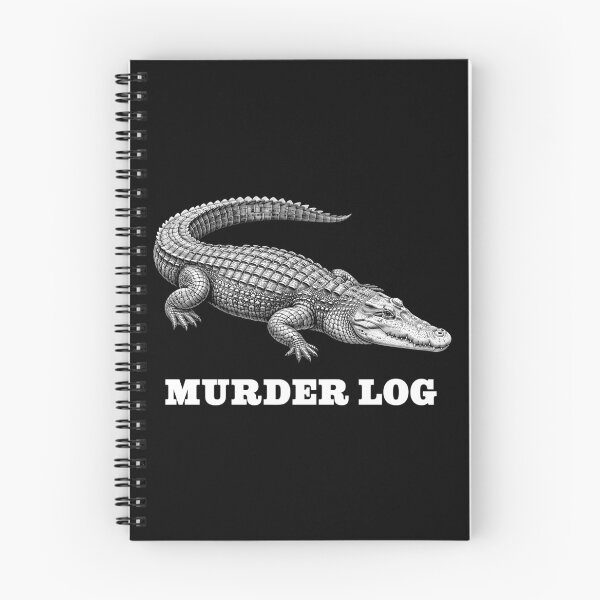 Item preview, Murder Log Alligator Dark Humor designed and sold by Victor Shadehorn.