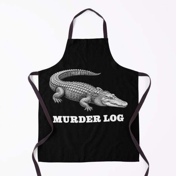 Item preview, Murder Log Alligator Dark Humor designed and sold by Victor Shadehorn.