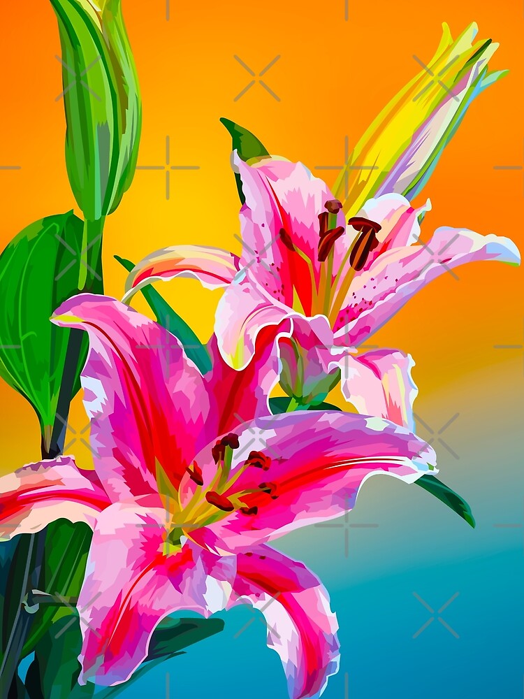 Tropical Floral Fantasy by Elviranl