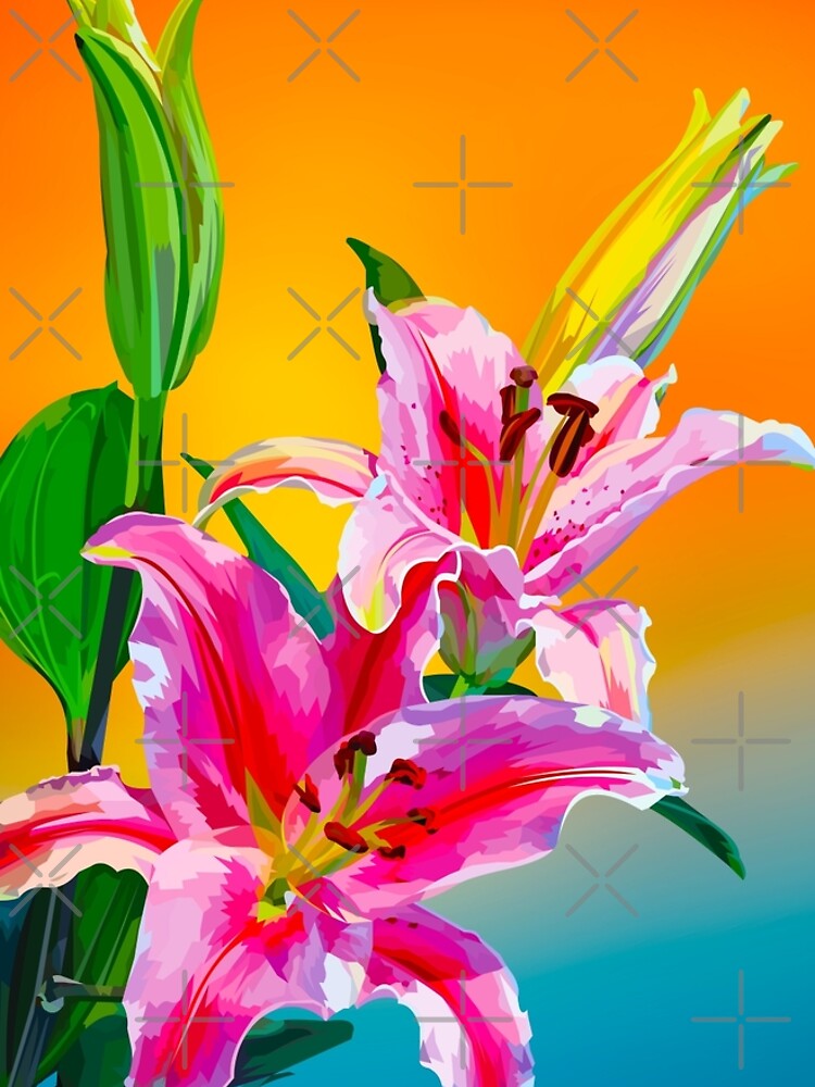 Tropical Floral Fantasy by Elviranl
