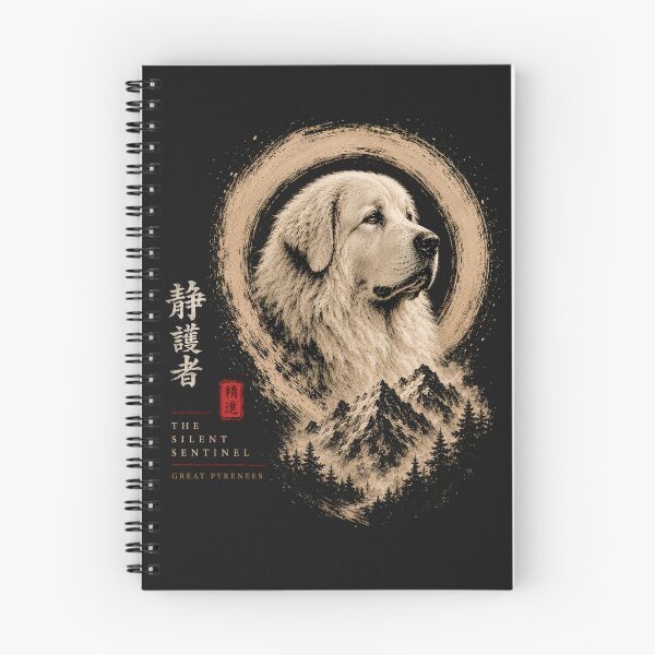 Item preview, The Silent Sentinel — Great Pyrenees | Guardians of the Enso designed and sold by Sanctum Icons.