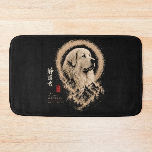 Item preview, The Silent Sentinel — Great Pyrenees | Guardians of the Enso designed and sold by Sanctum Icons.