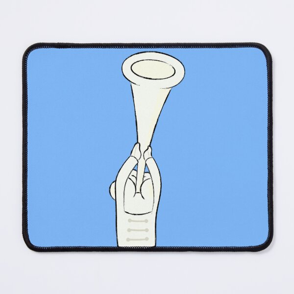 Item preview, SpongeBob - DOODLE fish 2 playing the trumpet in the Bubble Bowl designed and sold by DibujandoPorfa.