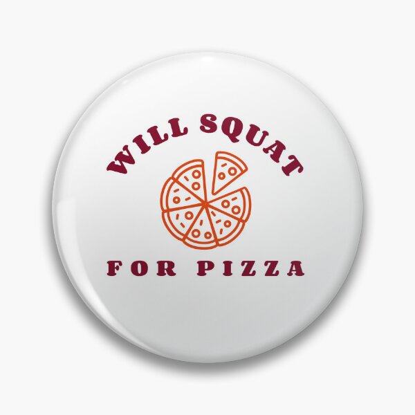 Item preview, Will Squat For Pizza Funny Gym  designed and sold by AmberStoneCo.