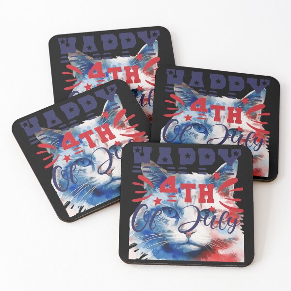 Item preview, Patriotic Purrfect: Happy 4th of July designed and sold by MyMerryMary.