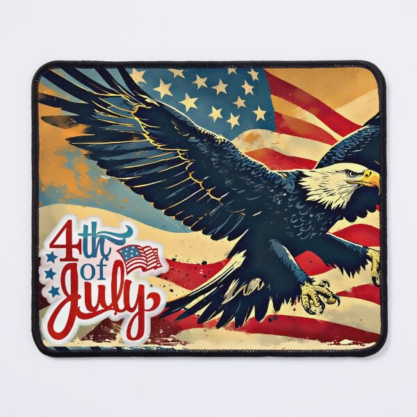 Item preview, American Eagle 4th Of July Patriotic Independence Day designed and sold by Neer arts.