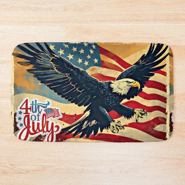 Item preview, American Eagle 4th Of July Patriotic Independence Day designed and sold by Neer arts.