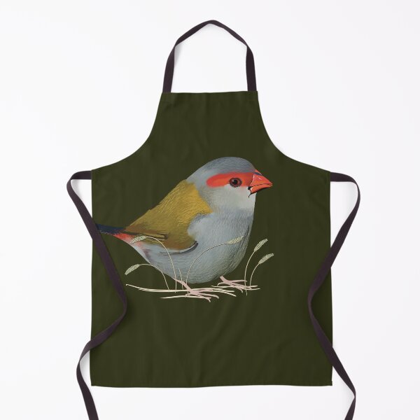 Item preview, Red browed Finch Australian Native Bird designed and sold by Karin Taylor.