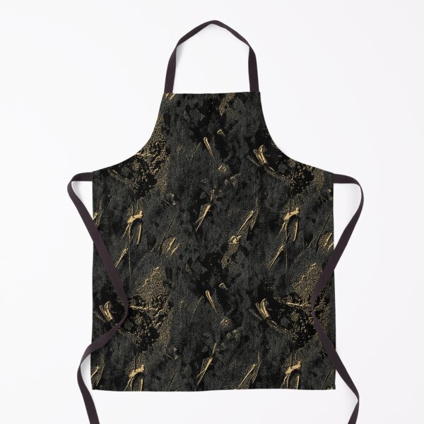 Item preview, Black Gold Metallic Texture Pattern designed and sold by Giovanna2026.