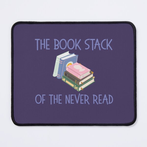 Item preview, The book stack of the never read designed and sold by BritishDelights.