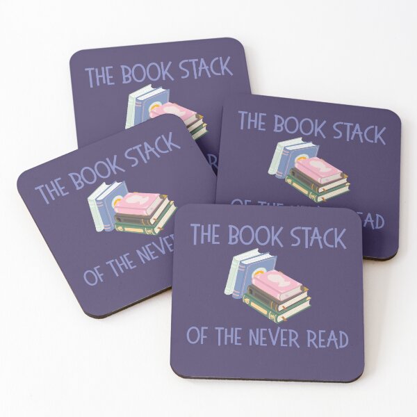 Item preview, The book stack of the never read designed and sold by BritishDelights.