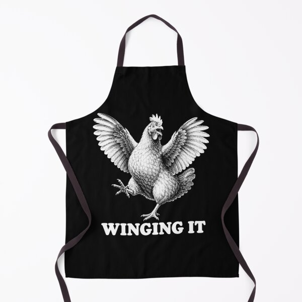 Item preview, Winging It Chicken Humor designed and sold by Victor Shadehorn.