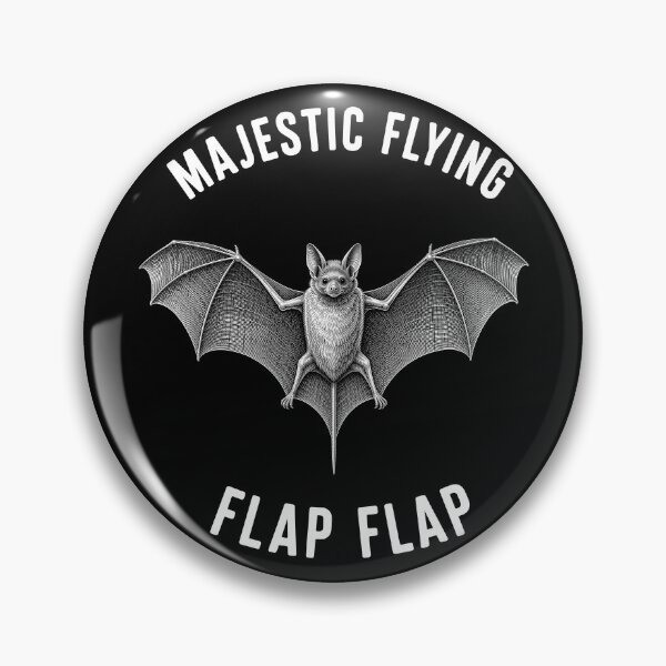 Item preview, Majestic Flying Flap Flap Bat Humor designed and sold by Victor Shadehorn.