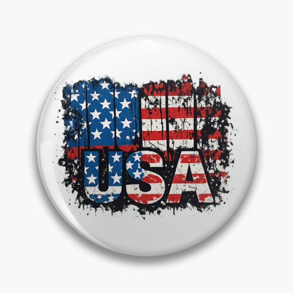 Item preview, Distressed USA Flag Patriotic Shirt | Vintage American Pride Grunge Design designed and sold by mansourhamid.