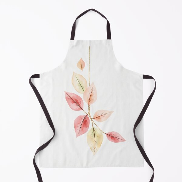 Item preview, Minimalist Hanging Watercolor Pastel Leaves Art designed and sold by Vida e Arte.