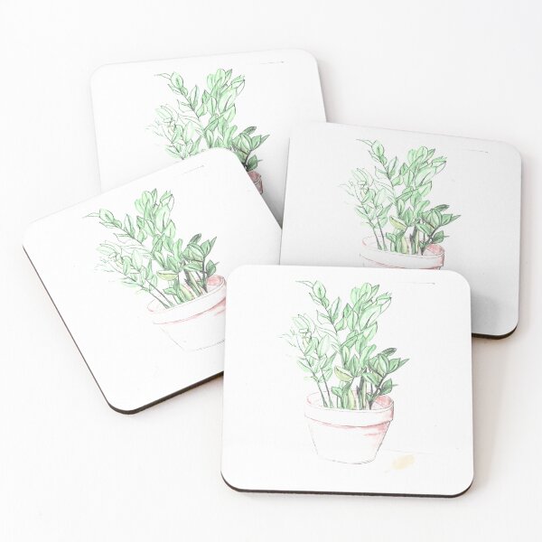 Item preview, Water Colored Potted Plant designed and sold by EdyJ.