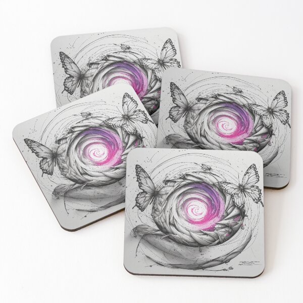 Item preview, Butterfly Spiral Ink - Fine Art Print designed and sold by MdfkSyndicate.