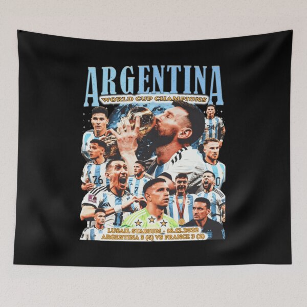 Item preview, Lionel Messi FIFA World Cup Champion Vintage designed and sold by Soceitiz.
