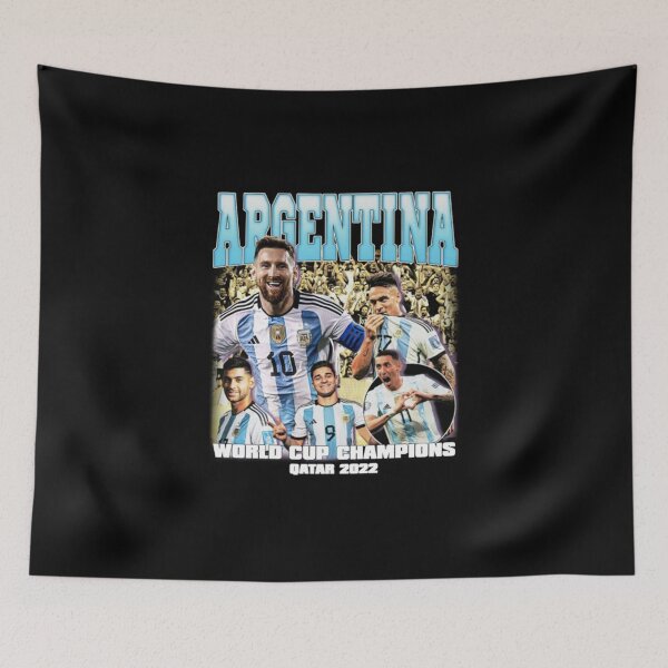Item preview, Lionel Messi Argentina World Cup Champion Qatar 2022  designed and sold by Soceitiz.