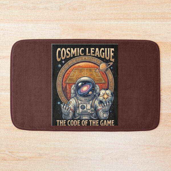 Item preview, Cosmic League The Code of the Game Astronaut Soccer Galaxy designed and sold by Dream Weave Studio.