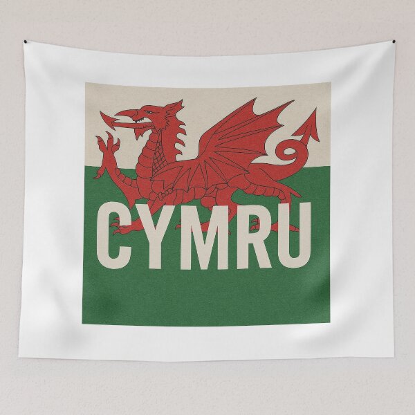 Item preview, Cymru Wales Flag – Welsh Dragon National Pride Design designed and sold by GarnerSupplyCo.