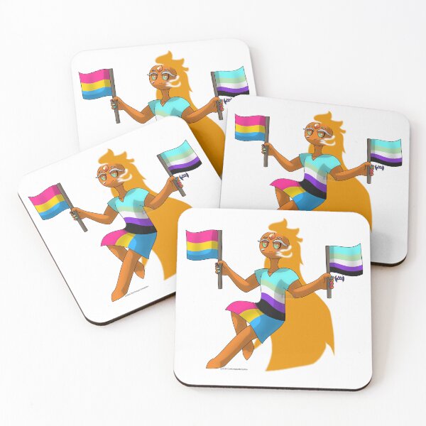 Item preview, CookieRun Pride Month Day 21: Wildfire Cookie designed and sold by DarkDragonDeception - Claudia.