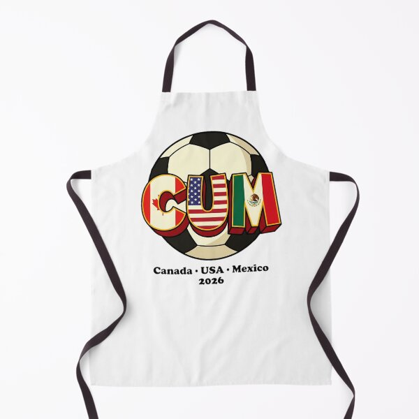 Item preview, World Cup 2026 Canada USA Mexico Host Nations Soccer Ball Graphic — Funny Innuendo Soccer Fan designed and sold by SkTee2k.
