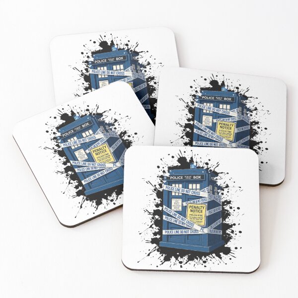 Item preview, Police Box gets Parking Ticket Tee-Shirt designed and sold by TheThriftyBrit.
