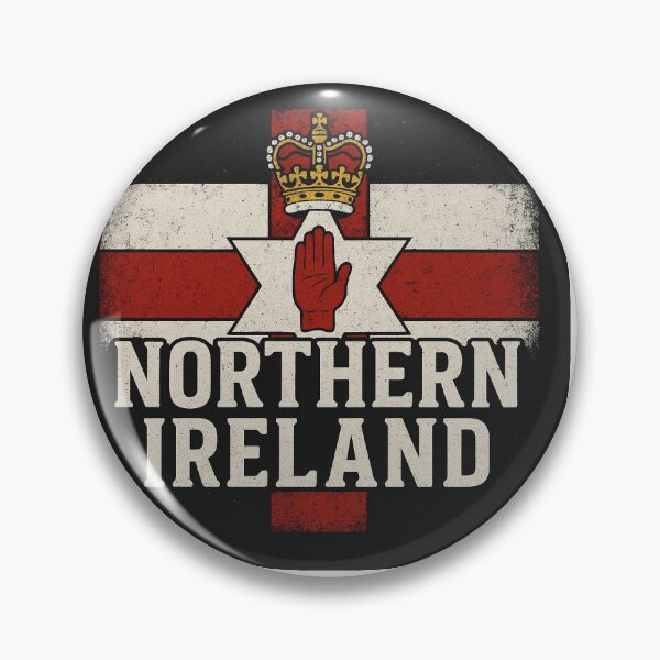 Item preview, Northern Ireland Flag – Ulster Banner Vintage Pride Design designed and sold by GarnerSupplyCo.