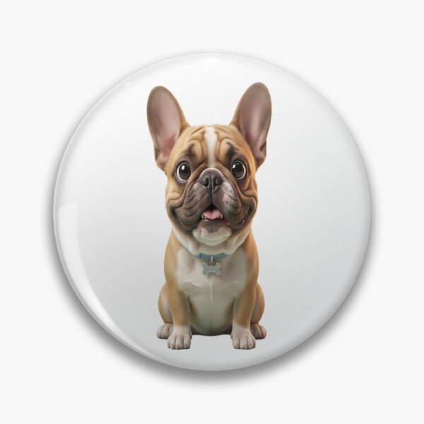 Item preview, Pixar Style French Bulldog Art Print designed and sold by moah1975.