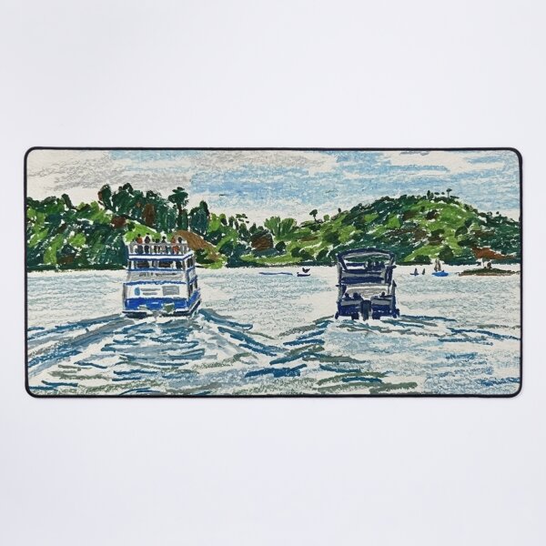 Item preview, Boat trip on calm waters designed and sold by CristianCEB.