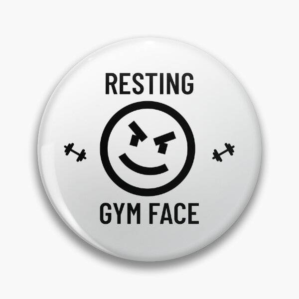 Item preview, Resting Gym Face Funny Gym designed and sold by AmberStoneCo.