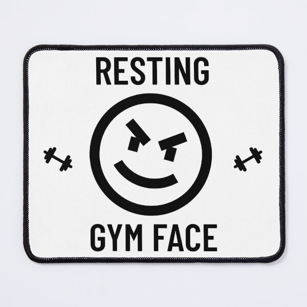 Item preview, Resting Gym Face Funny Gym designed and sold by AmberStoneCo.