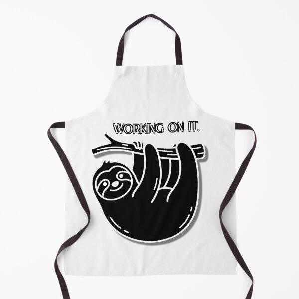 Item preview, Working On It Sloth | Slow Progress Motivation Quote designed and sold by Anya86.