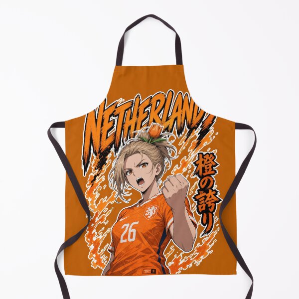 Item preview, Fierce Netherlands Anime Soccer Girl - World Cup 2026 designed and sold by Senpai Syndicate.