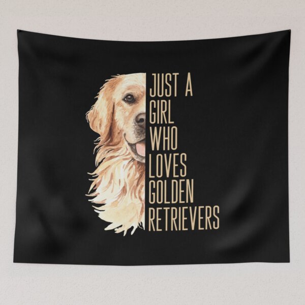 Item preview, Golden Retriever Just A Girl Who Loves Goldens  designed and sold by Soceitiz.