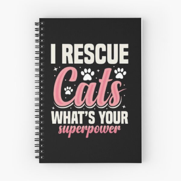 Item preview, Cat Rescuer Superpower Tee – Funny Cat Lover Gift Shirt designed and sold by LunaCat Studio.