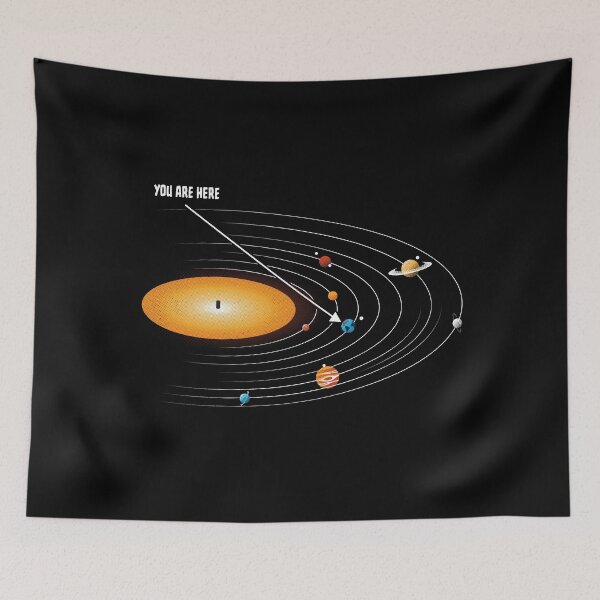 Item preview, Solar System Vinyl You Are Here designed and sold by Tobe Fonseca®.