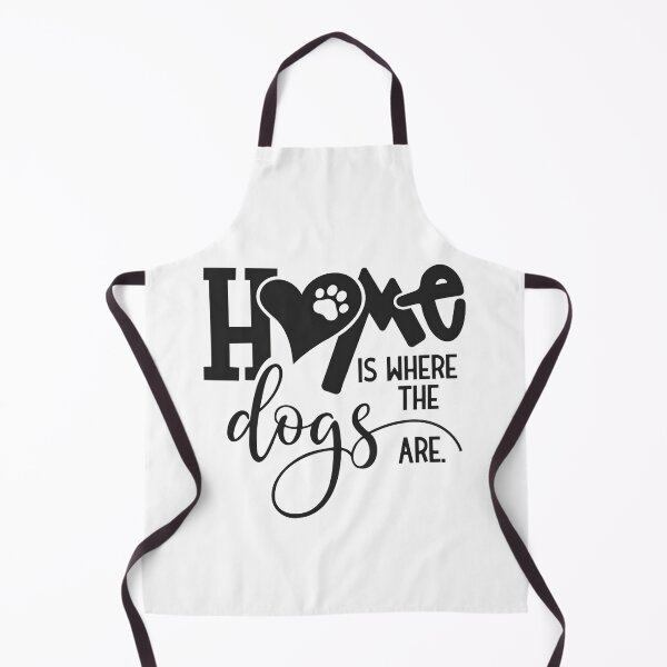 Item preview, Home Is Where The Dogs Are | Dog Lover Typography Design designed and sold by VividMorphk.