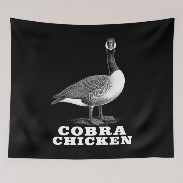 Item preview, Cobra Chicken Goose Wildlife Humor designed and sold by Victor Shadehorn.