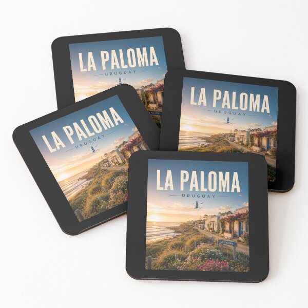 Item preview, La Paloma Rocha Uruguay Coastal Poster designed and sold by Tienda-Vane.